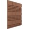 Ekena Millwork 19 5/8in. W x 19 5/8in. H Stacked EnduraWall Decorative 3D Wall Panel Covers 2.67 Sq. Ft. WP20X20SDCAC - alternate 2